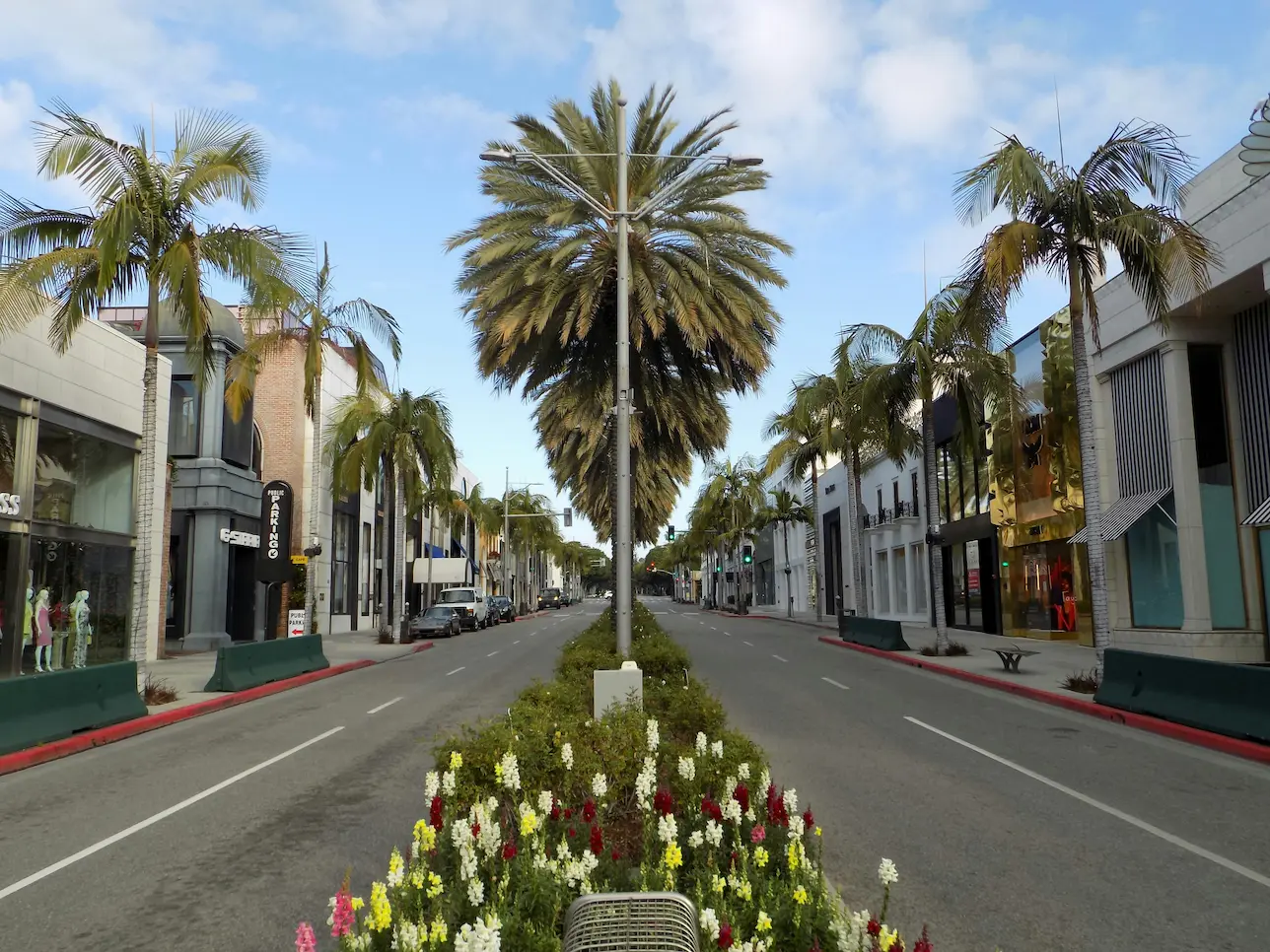 Rodeo Drive in Beverly Hills, California